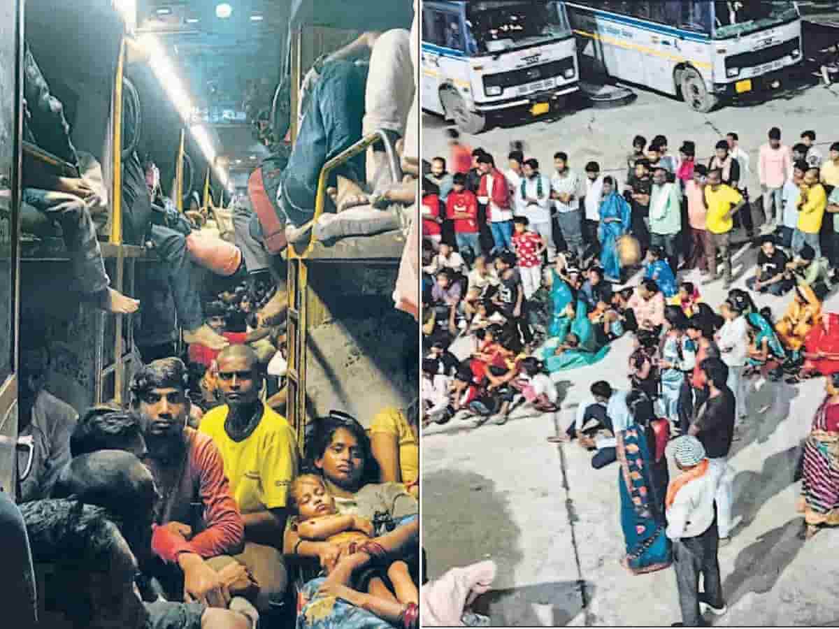 यूपी से पंजाब जा रही 30 सीटर बस और ट्रेन में भीषण टक्कर! रेस्क्यू में अंदर से निकले इतने यात्री कि गिनती में लगे 4 घंटे, मंजर देख पुलिस के उड़े होश