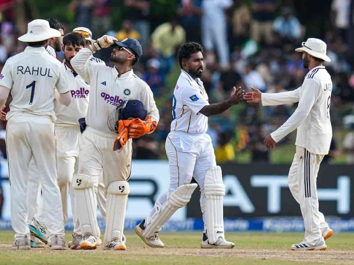 सोनल दिनुषा ने भारत की मुट्ठी से छीनी ऐतिहासिक जीत! फॉलोऑन के बाद 264 गेंदों की मैराथन पारी खेलकर बचाई श्रीलंका की लाज