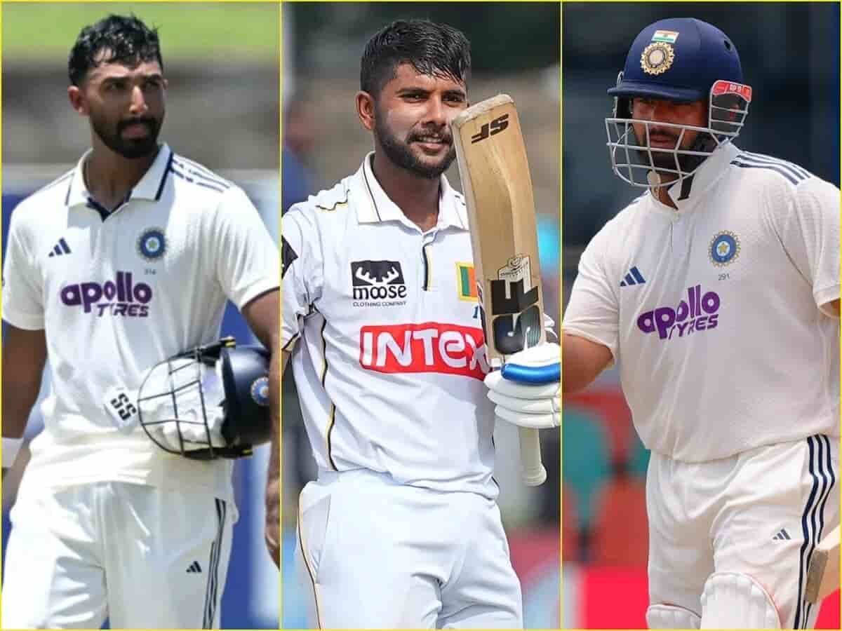 पडिक्कल को पछाड़कर नंबर-1 बने सोनल दिनुषा, टॉप-5 में फिसड्डी रहे ऋषभ पंत; IND vs SL टेस्ट सीरीज में सबसे ज्यादा रन बनाने वाले बल्लेबाजों की पूरी लिस्ट