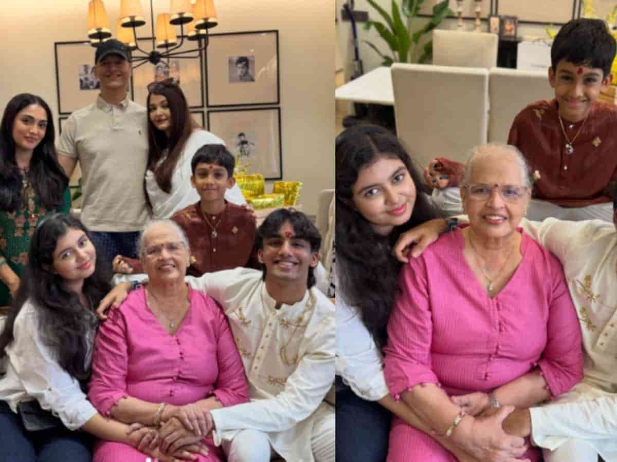 ऐश्वर्या राय ने मायके में धूमधाम से मनाया रक्षाबंधन, भाई आदित्य और भाभी श्रीमा को बांधी राखी