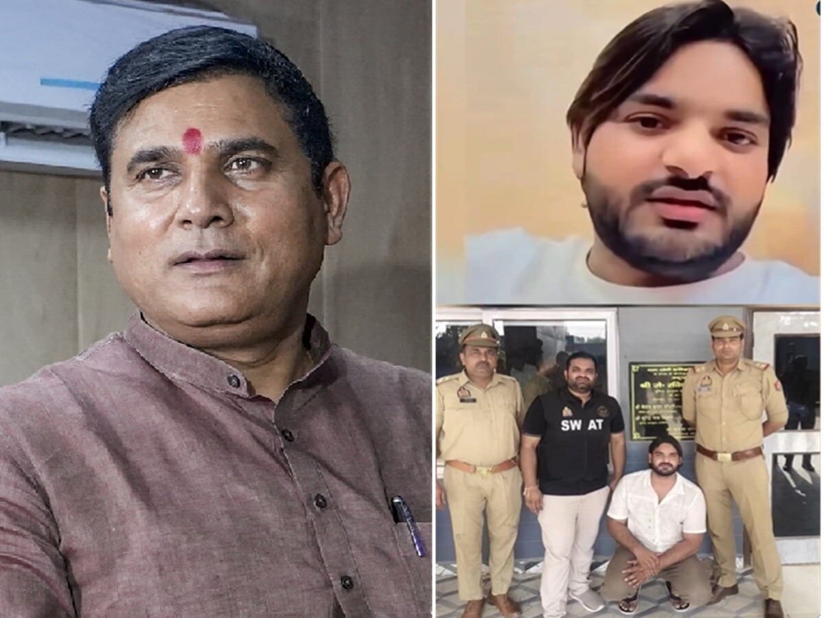 लोनी विधायक नंद किशोर गुर्जर को धमकी देने वाला 25 हजार का इनामी हाजी सलमान राजस्थान से गिरफ्तार
