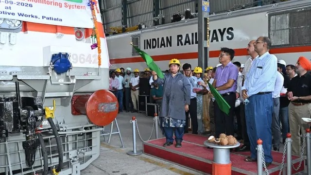 पटियाला ने रचा इतिहास: भारत का पहला AI पावर्ड रेल इंजन पटरियों पर उतरा, स्पार्किंग और तकनीकी खतरे की देगा एडवांस चेतावनी