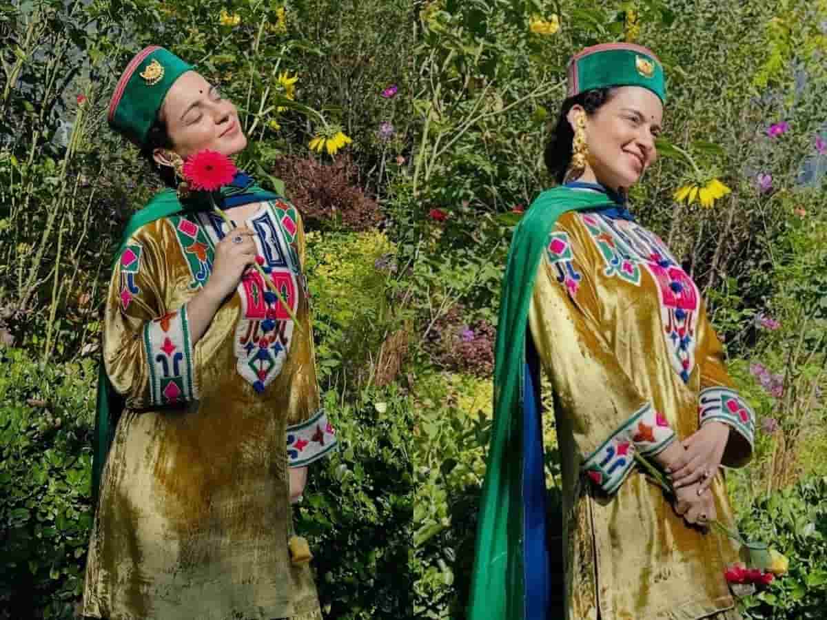 पहाड़ी लुक में कंगना रनौत का खूबसूरत फोटोशूट, बताया अपना फेवरिट लोकगीत और गहरा मतलब