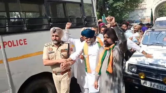 पंजाब में परविंदर सिंह झोटा मर्डर केस पर बवाल: भाजपा का प्रदेशव्यापी प्रदर्शन, फरीदकोट जिला प्रधान हिरासत में