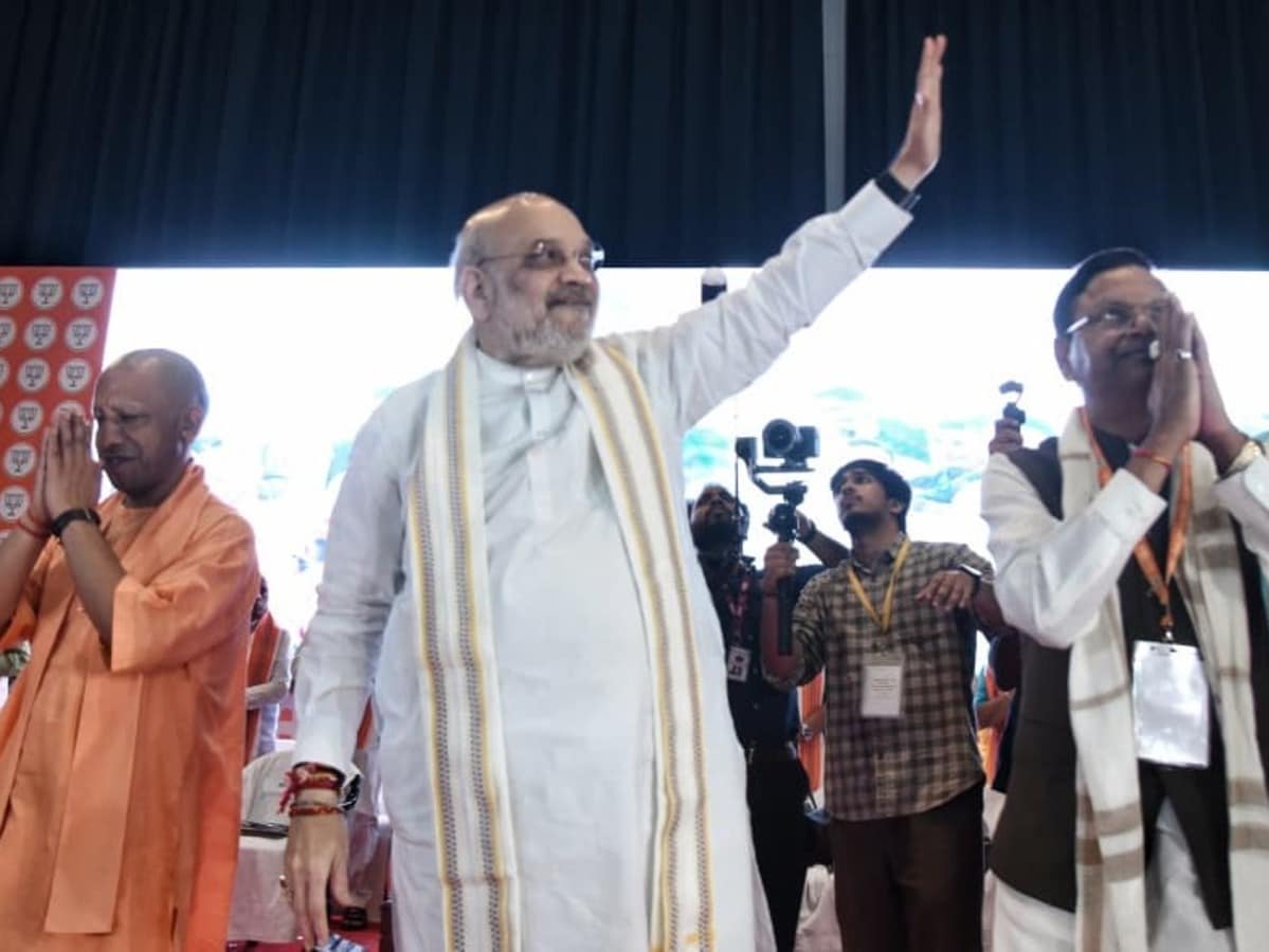 अमित शाह का लखनऊ में बड़ा ऐलान, UP BJP कार्यकर्ताओं से की यह खास अपील